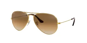 RB3025 Aviator Gradient Gold/Brown XL