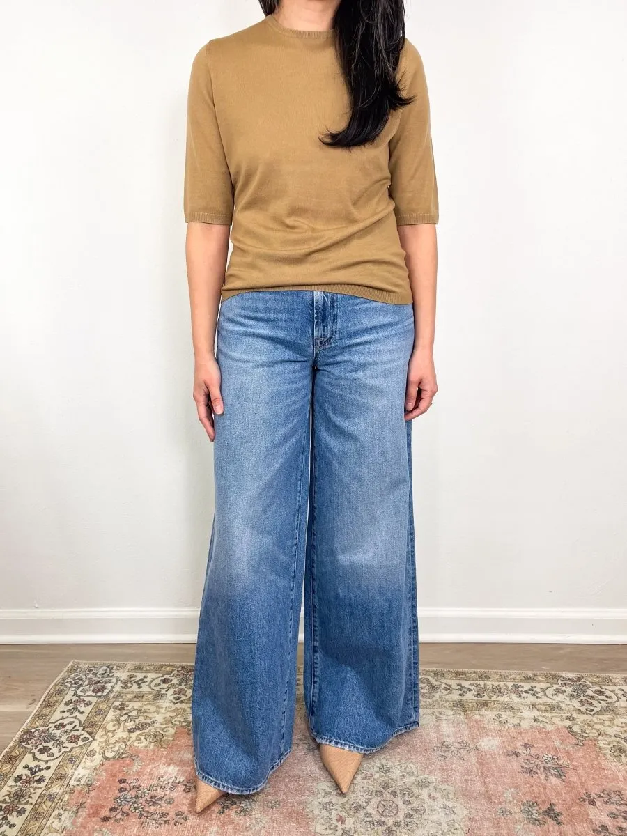 Rd Sweater 1/2 in Carmel Toffee