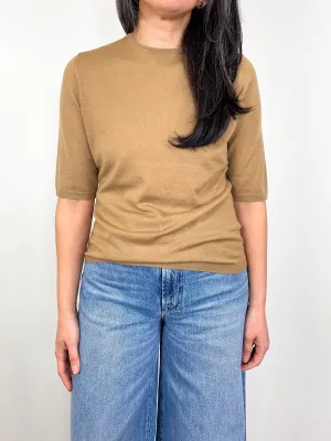 Rd Sweater 1/2 in Carmel Toffee