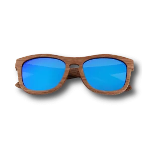 Real Zebra All Wood Jacks Sunglasses by WUDN