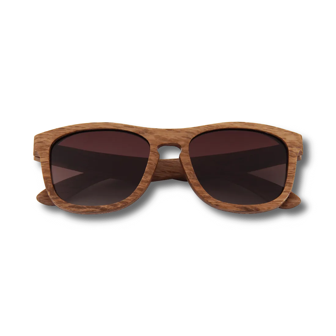 Real Zebra All Wood Jacks Sunglasses by WUDN