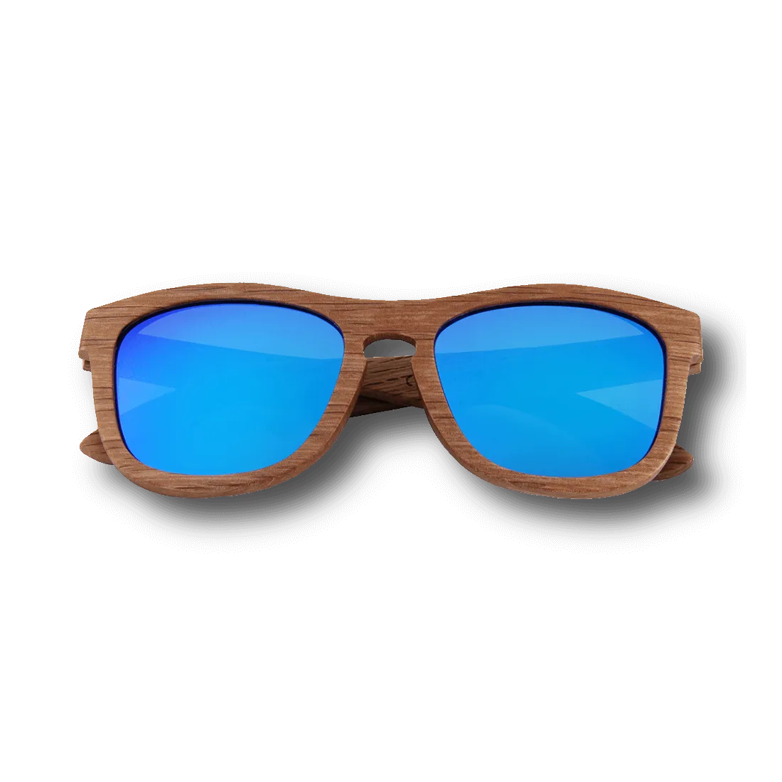 Real Zebra All Wood Jacks Sunglasses by WUDN