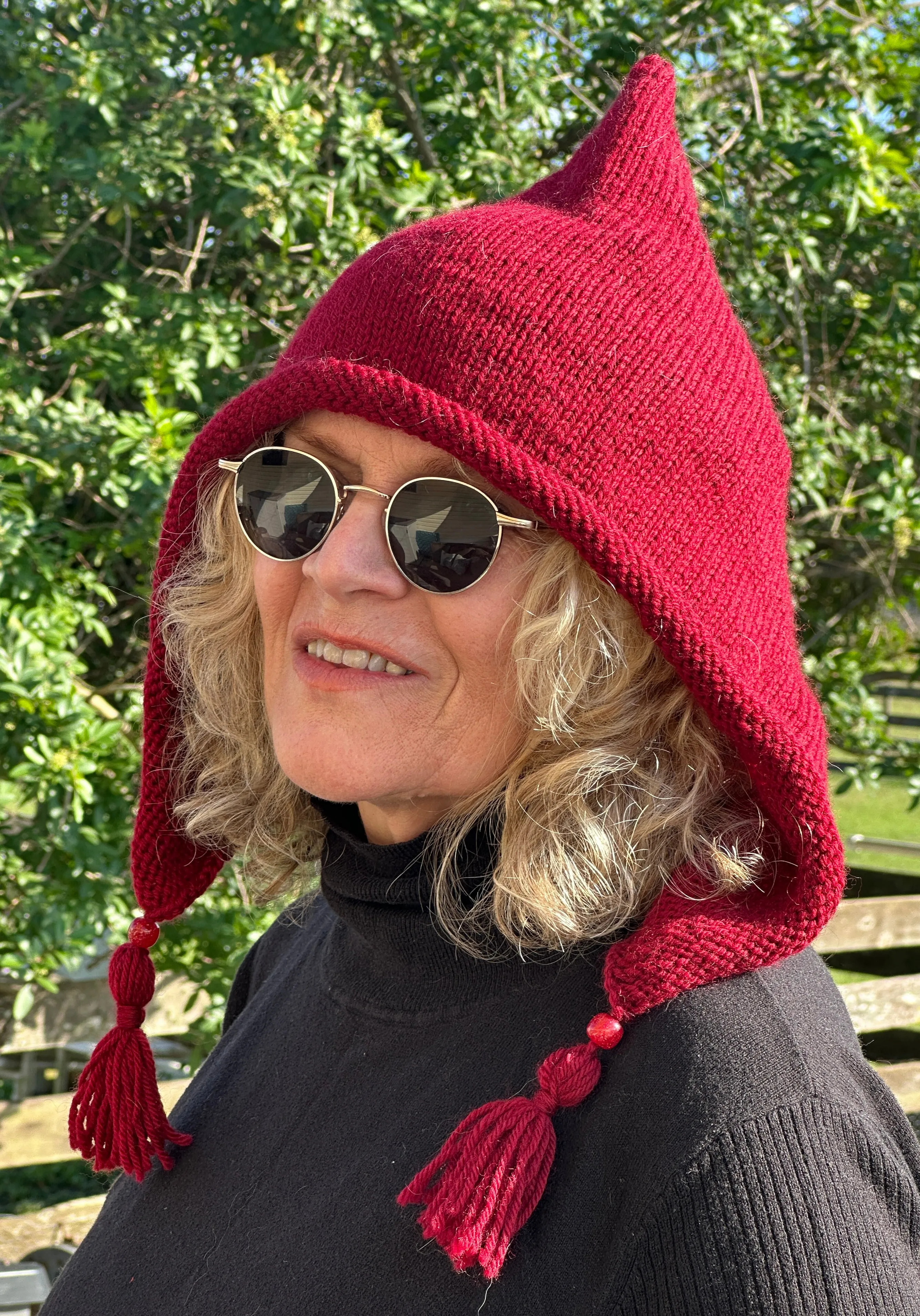 Red Pixie Hat