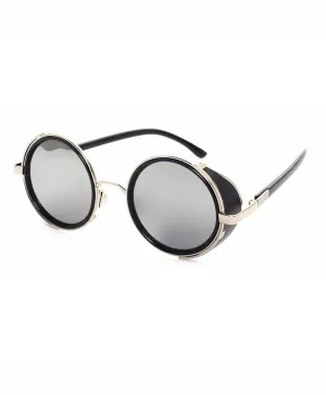 Retro Tinted Round Sunglasses