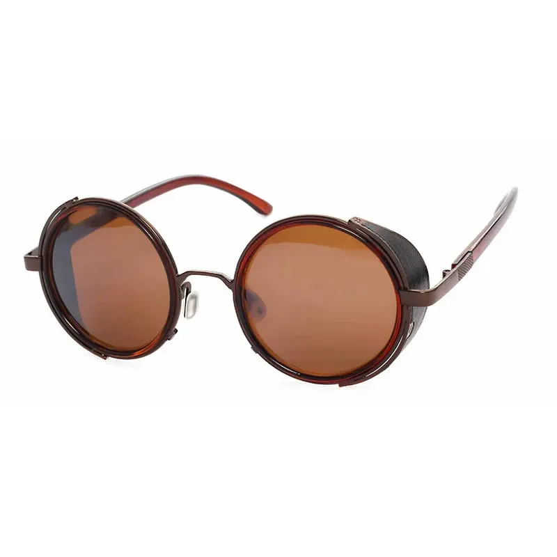 Retro Tinted Round Sunglasses