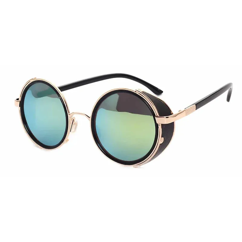 Retro Tinted Round Sunglasses