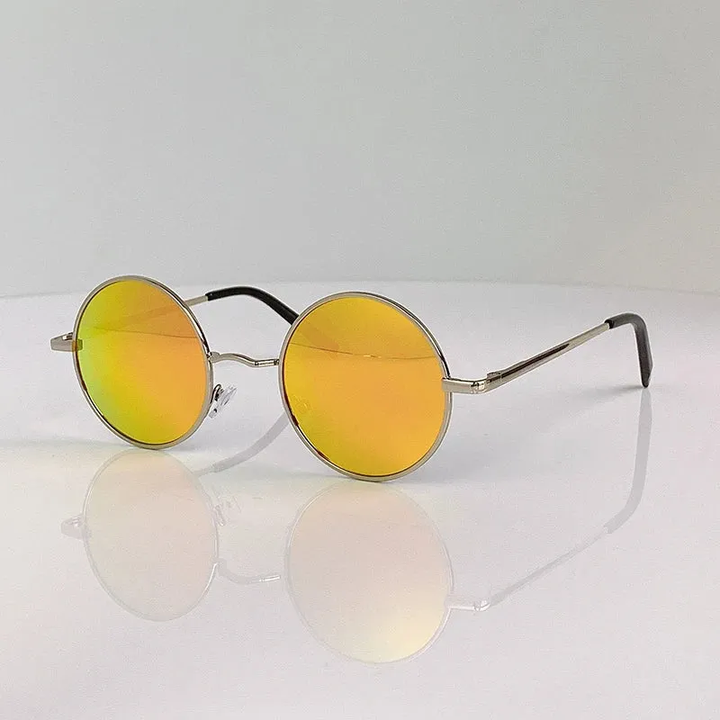 Retro Vintage Round Polarized Sunglasses for Men and Women