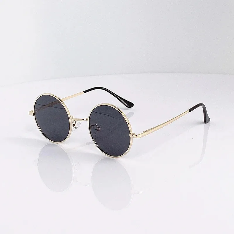 Retro Vintage Round Polarized Sunglasses for Men and Women