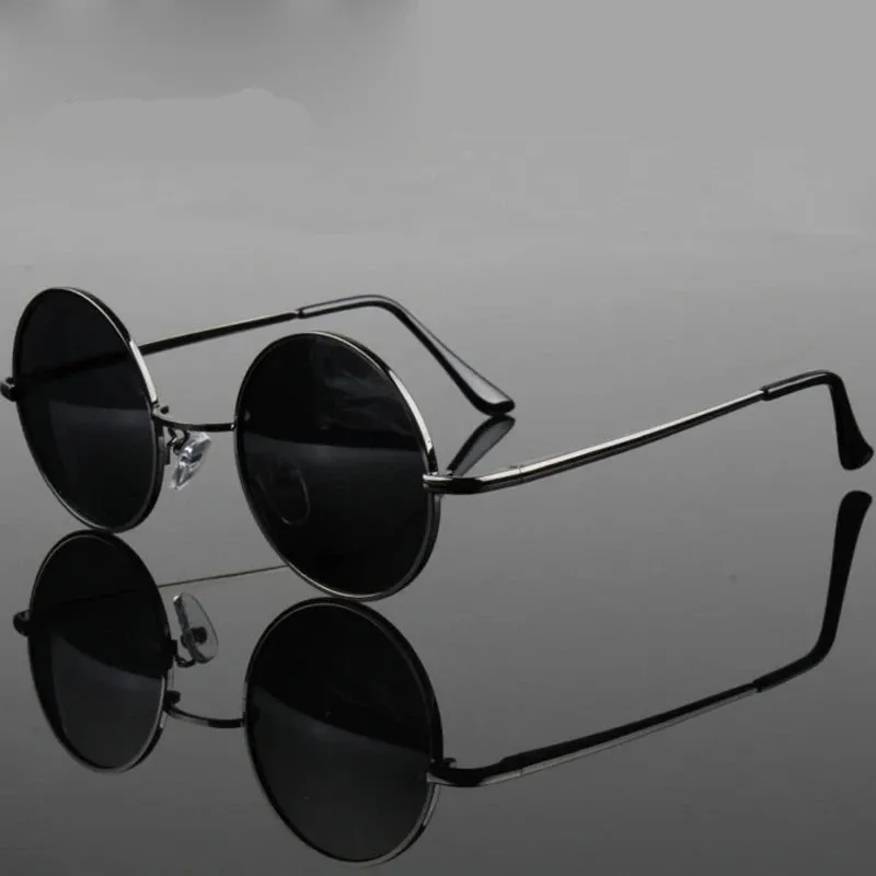 Retro Vintage Round Polarized Sunglasses for Men and Women