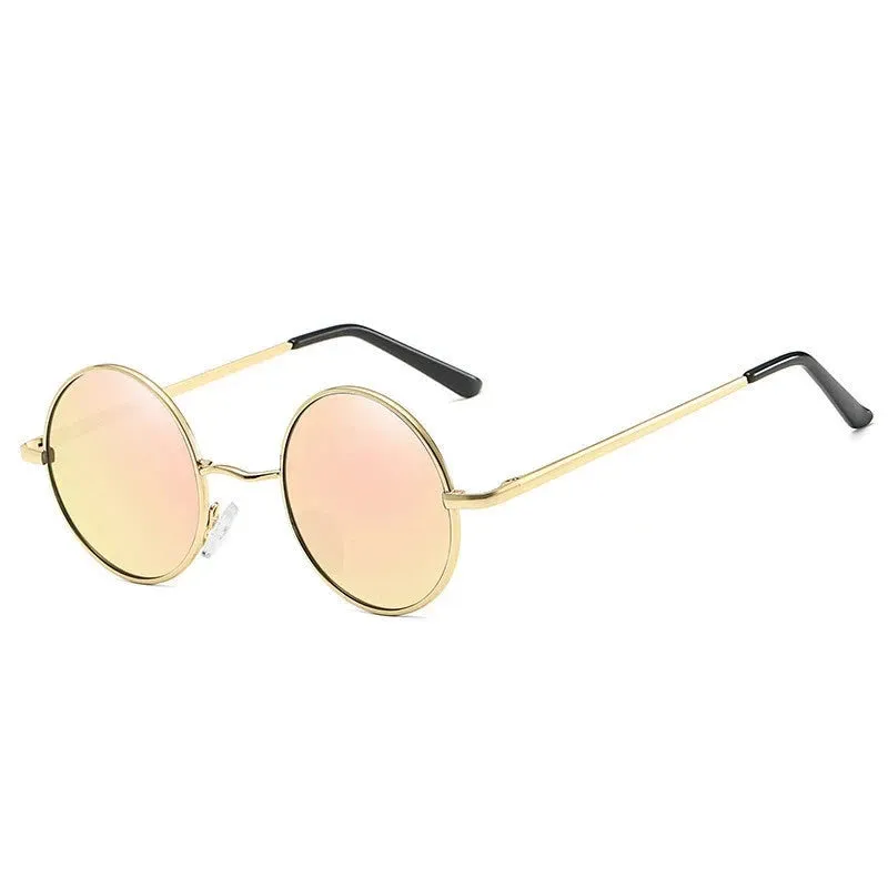 Retro Vintage Round Polarized Sunglasses for Men and Women