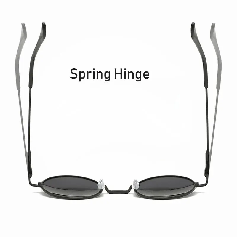 Retro Vintage Round Polarized Sunglasses for Men and Women