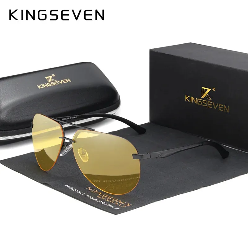 RetroHD Rimless Polarized Sunglasses