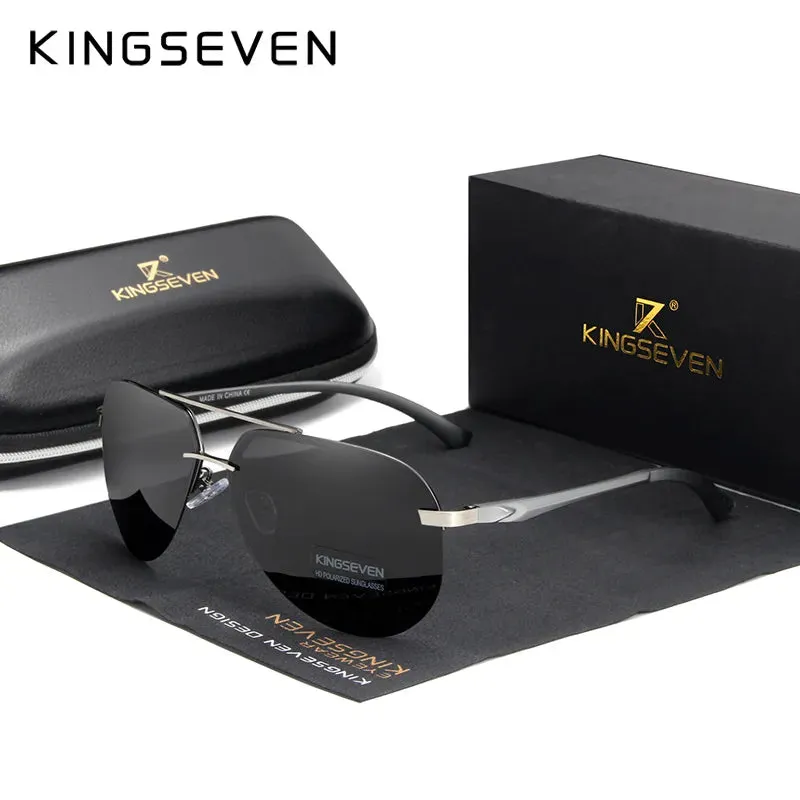 RetroHD Rimless Polarized Sunglasses