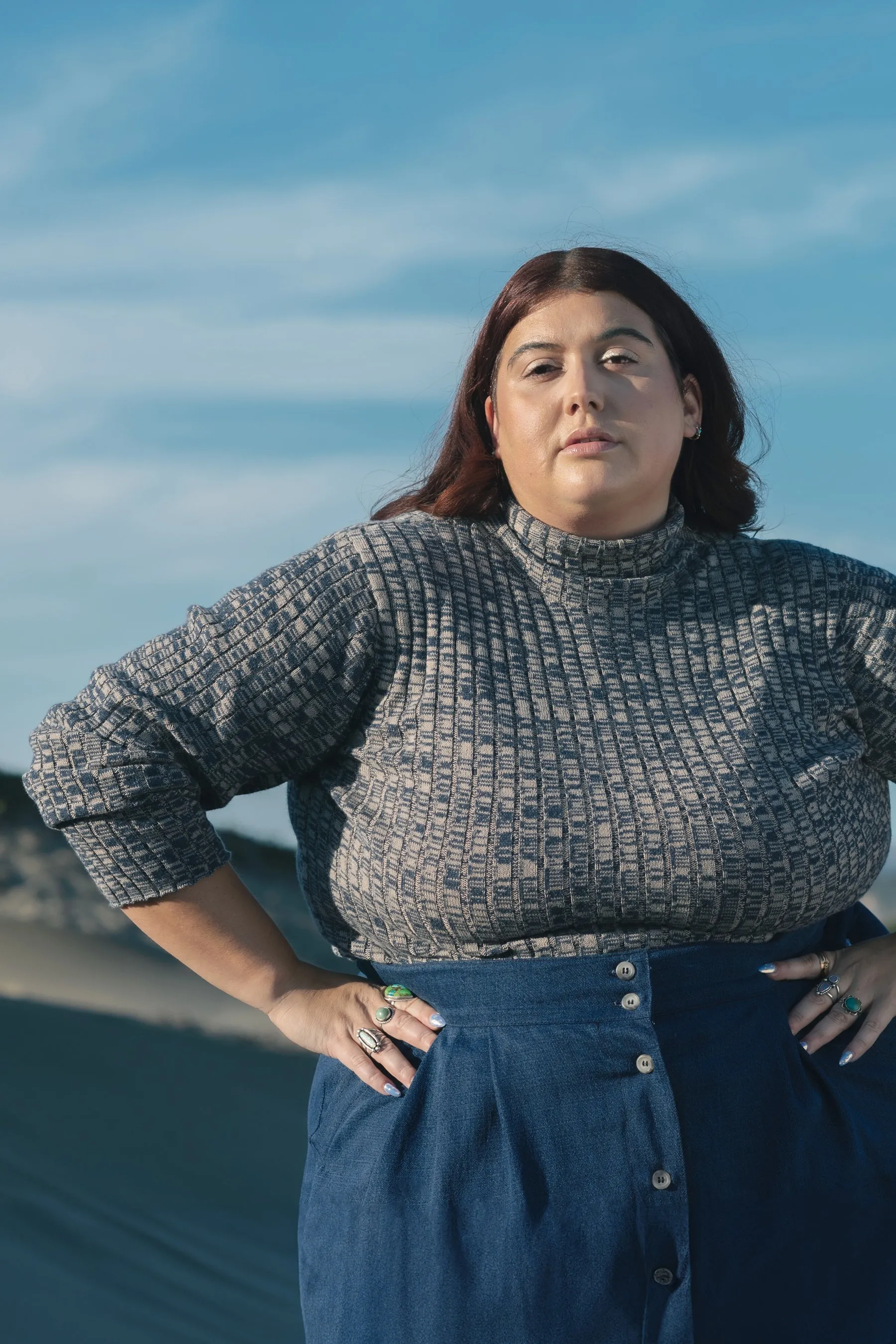 Rib Turtleneck