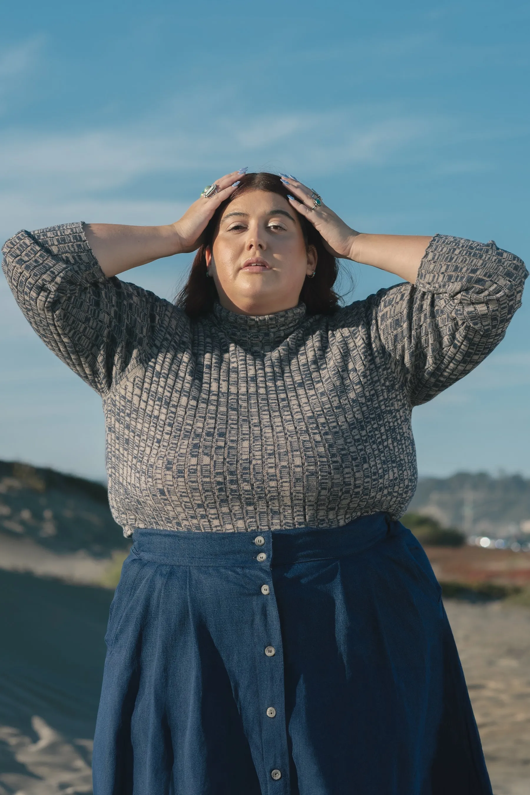 Rib Turtleneck