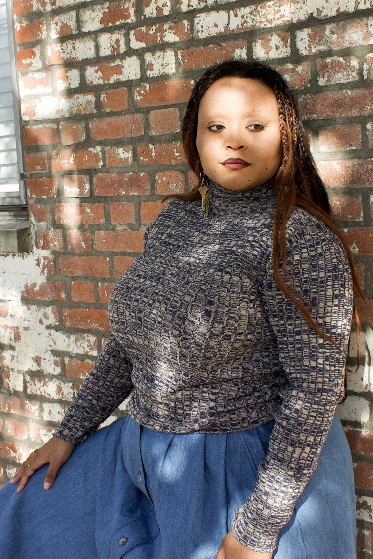Rib Turtleneck