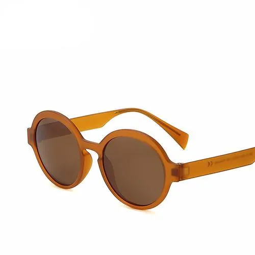 Round Fashion Polarized Women's Sunglasses