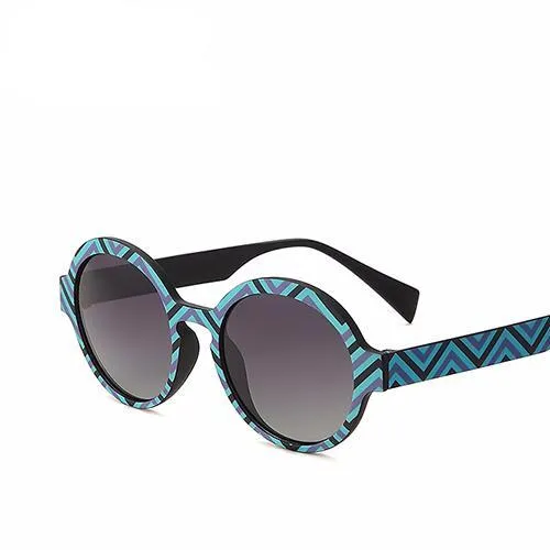 Round Fashion Polarized Women's Sunglasses