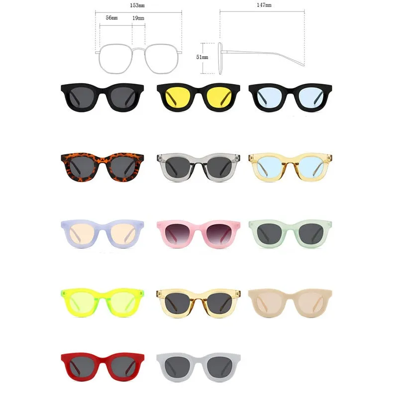 Round Luxury High Quality Men's & Women's Sunglasses