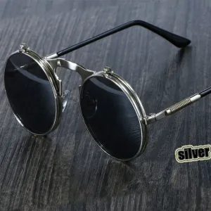 Round Metal Women Style Retro SUNGLASSES