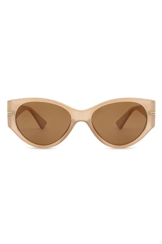 Round Retro Cat Eye Fashion Sunglasses