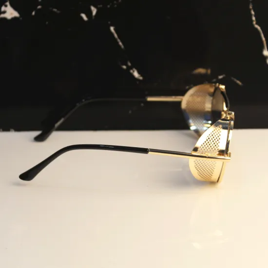 Round Steampunk Sunglasses For Men And Women-Unique and Classy