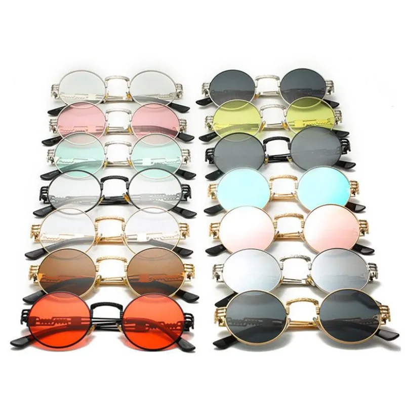 Round Sunglasses Men Women