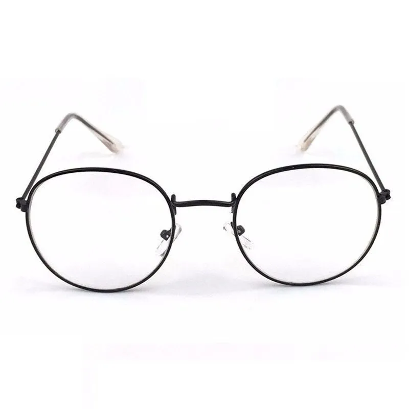 Round Sunglasses Woman Brand Designer Alloy Mirror Ray