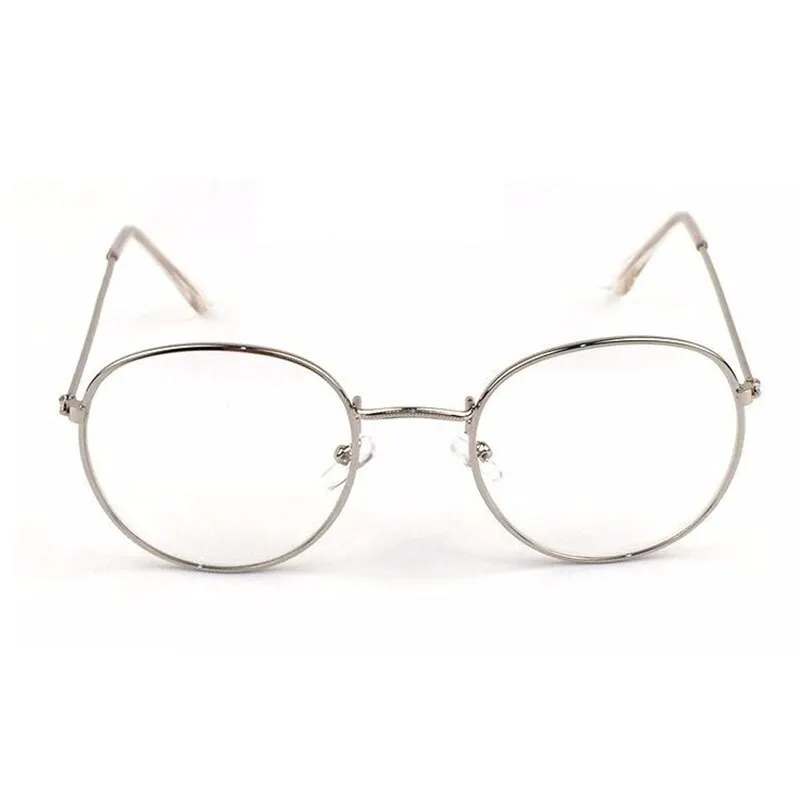Round Sunglasses Woman Brand Designer Alloy Mirror Ray