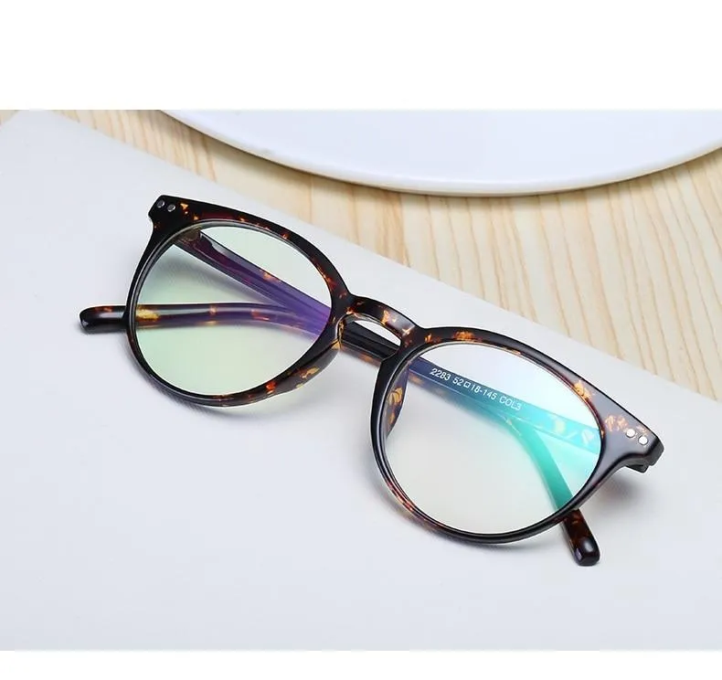 Round Vintage Clear Lens Glasses For Men And Women -Unique and Classy