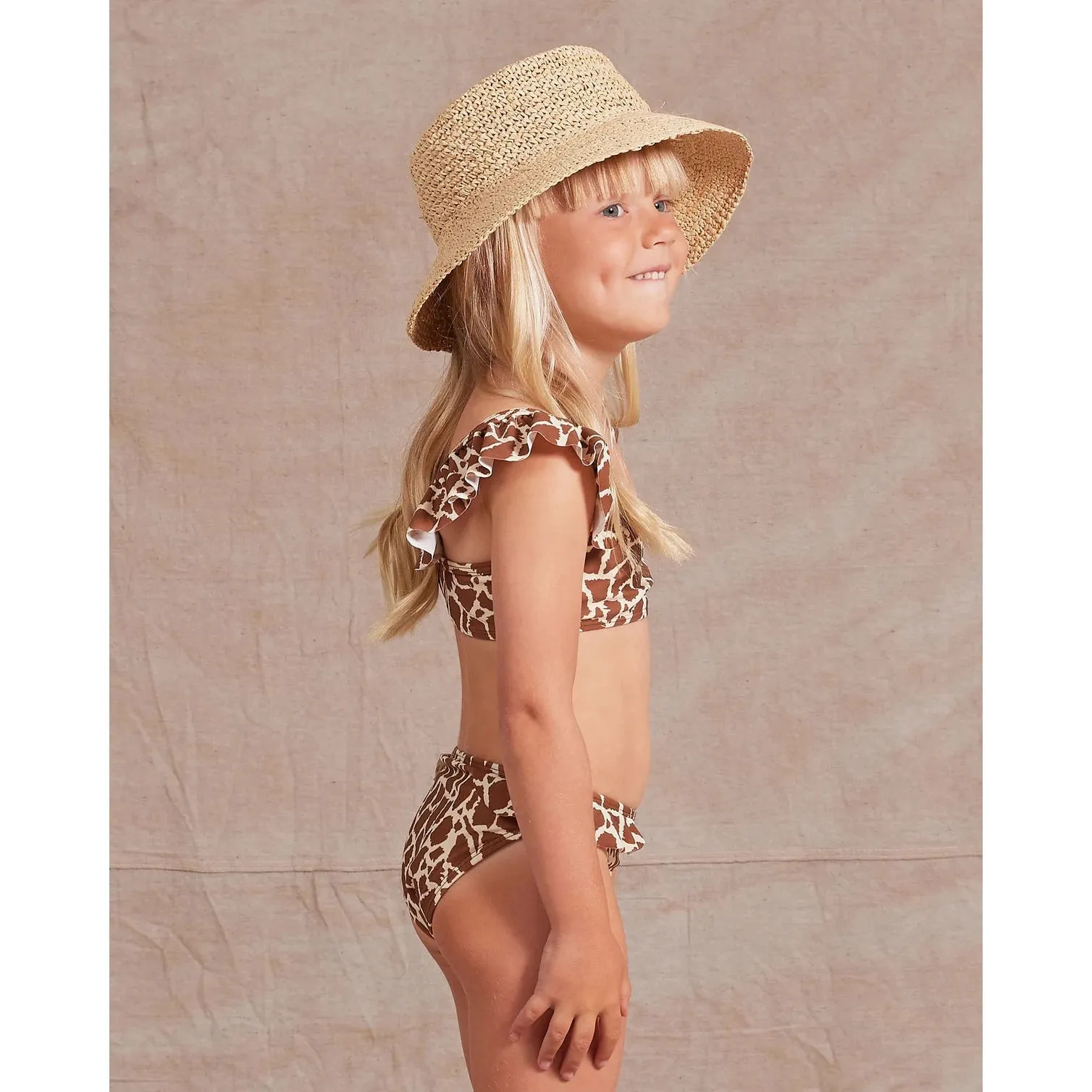 Rylee & Cru Giraffe Spots Hanalei Bikini