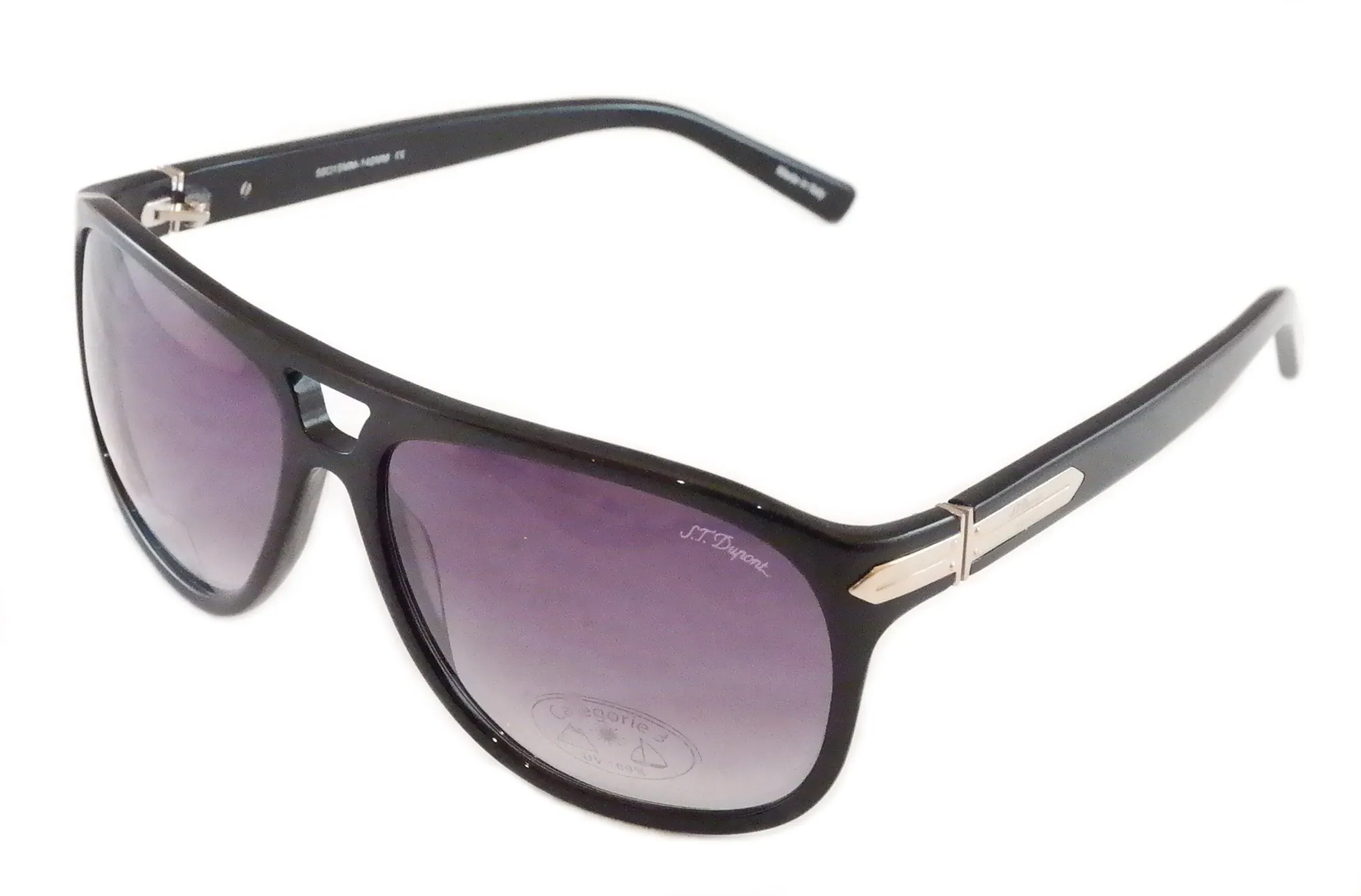 S. T. Dupont 100% UV Sunglasses in Purple, Gray, Black and Brown