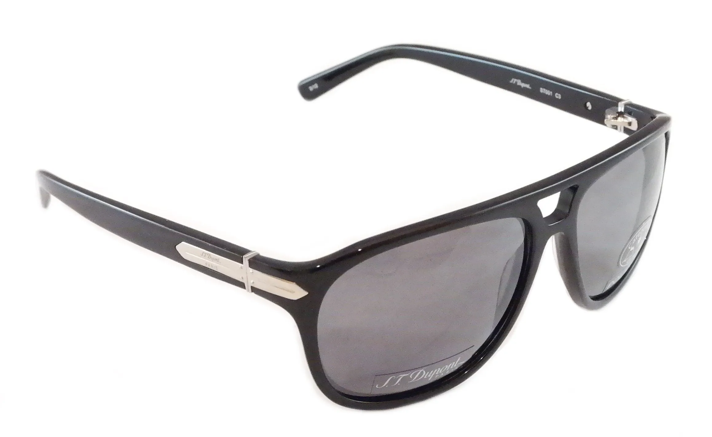 S. T. Dupont 100% UV Sunglasses in Purple, Gray, Black and Brown