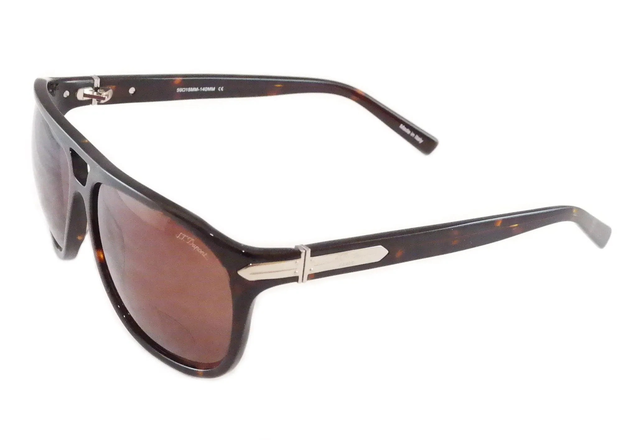S. T. Dupont 100% UV Sunglasses in Purple, Gray, Black and Brown
