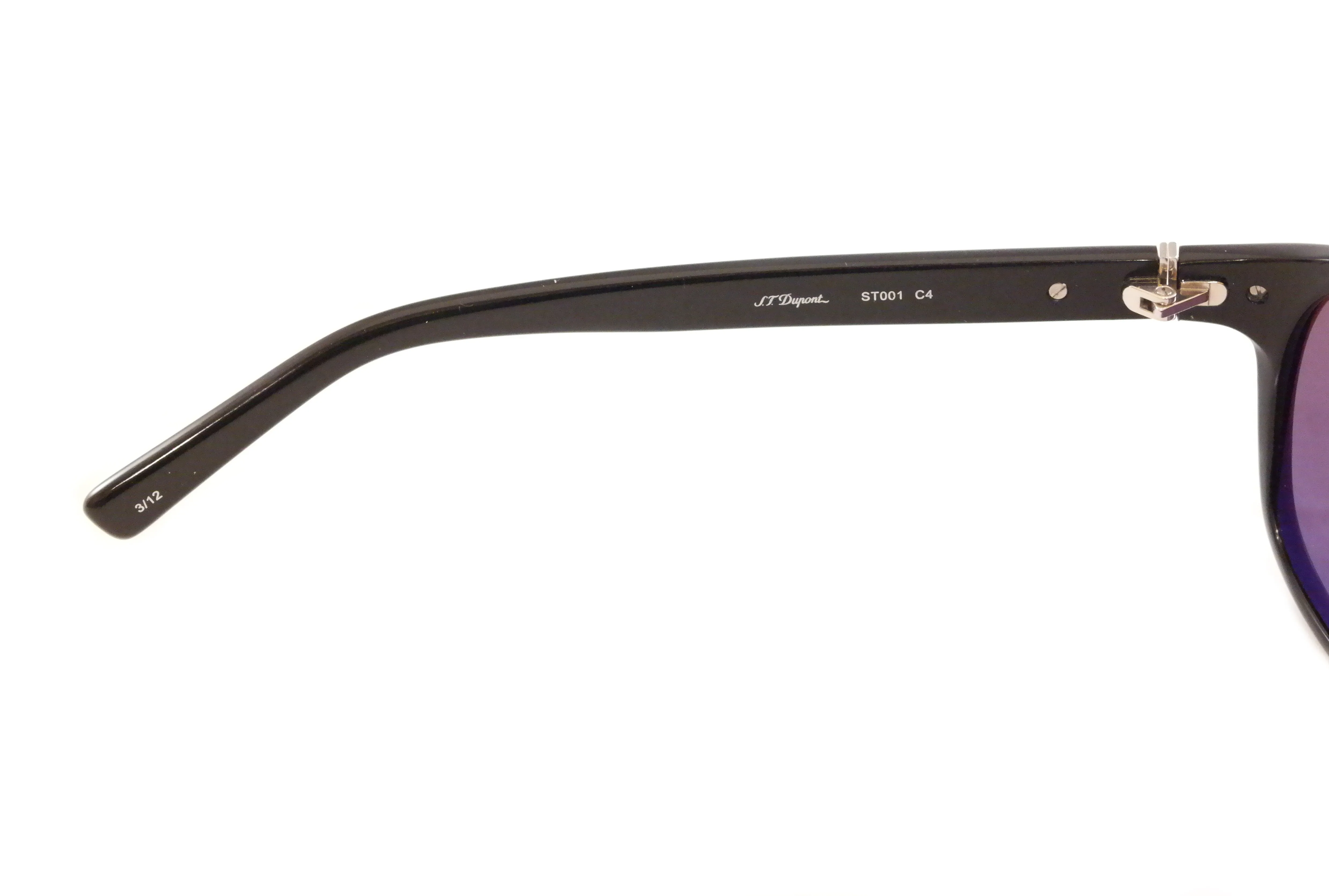 S. T. Dupont 100% UV Sunglasses in Purple, Gray, Black and Brown