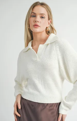 Sage The Label Scarlet Collared L/S Sweater