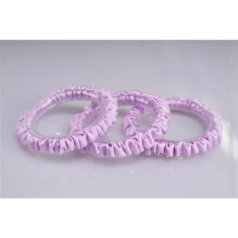 Sakura silk scrunchies mini