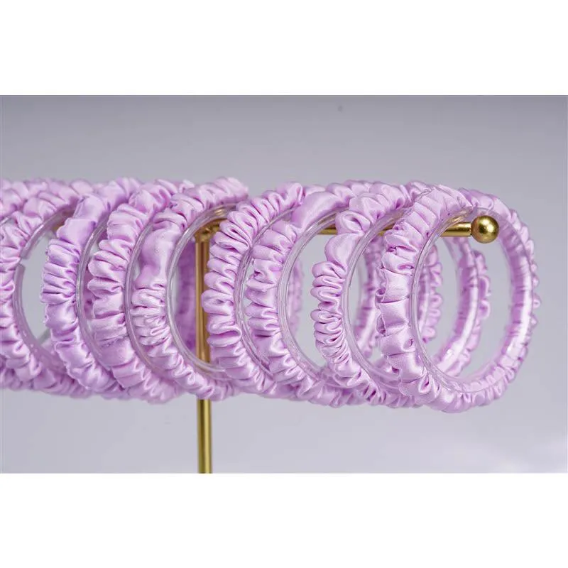 Sakura silk scrunchies mini