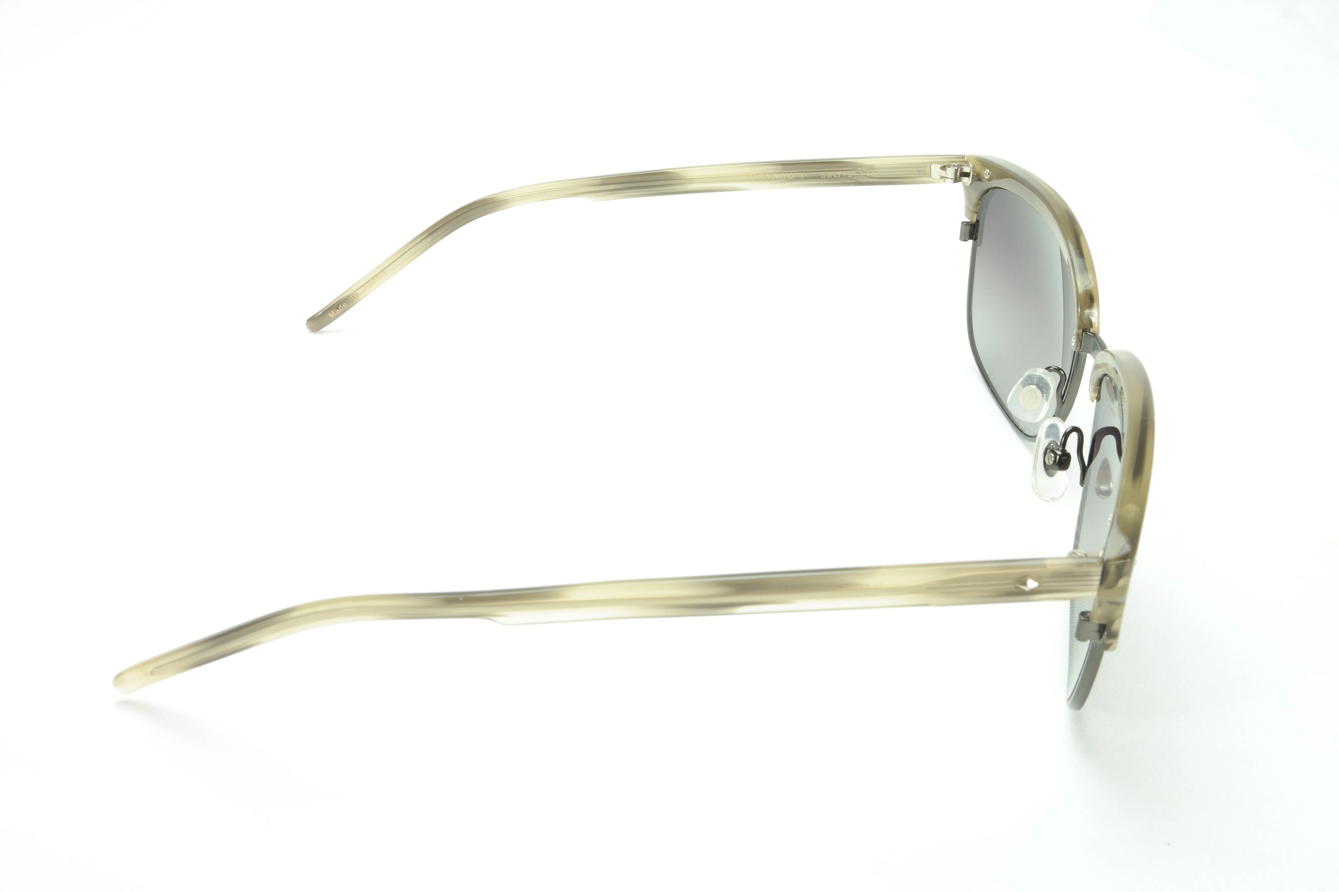 Sama Sunglasses Frame Baron  Plastic Titanium Gunmetal Japan Made 58-19-145