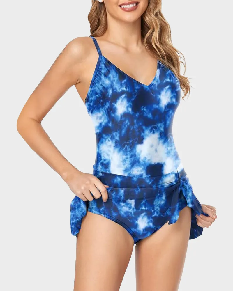 SheCurve? Women's Tummy Control Slim Fit Plus Size One Piece Swimsuit