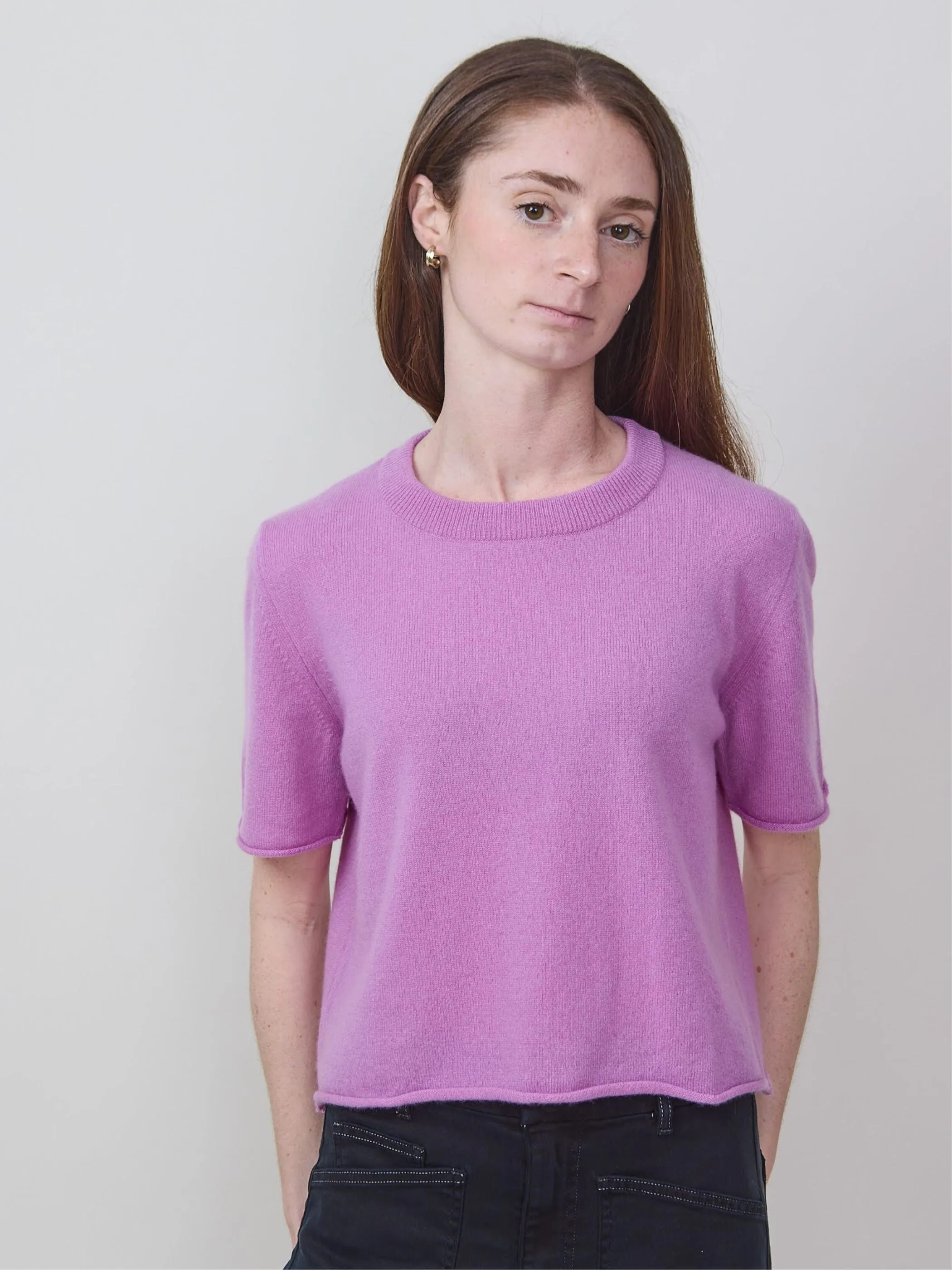 Short Sleeve Tee, Lilac