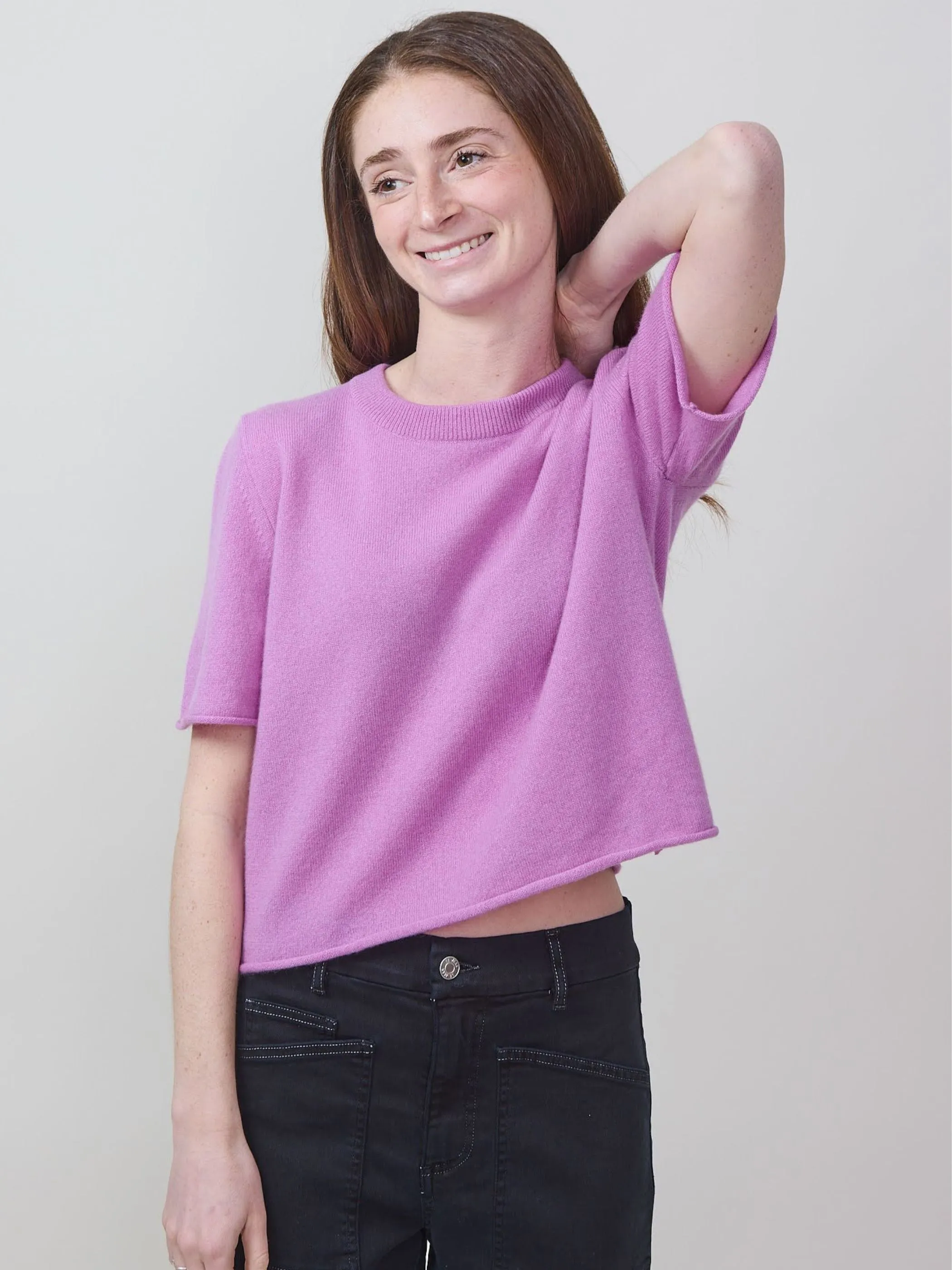 Short Sleeve Tee, Lilac