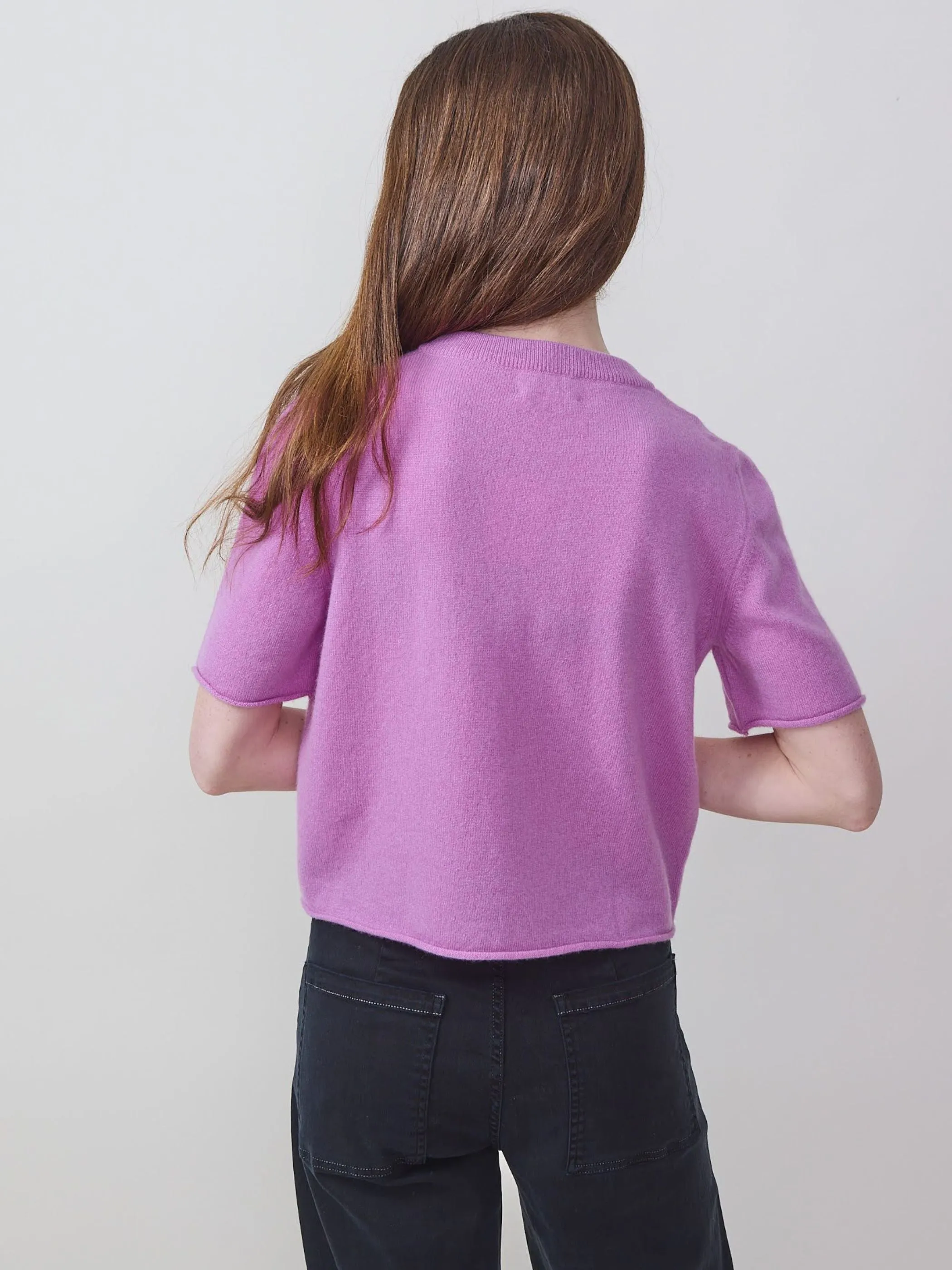 Short Sleeve Tee, Lilac
