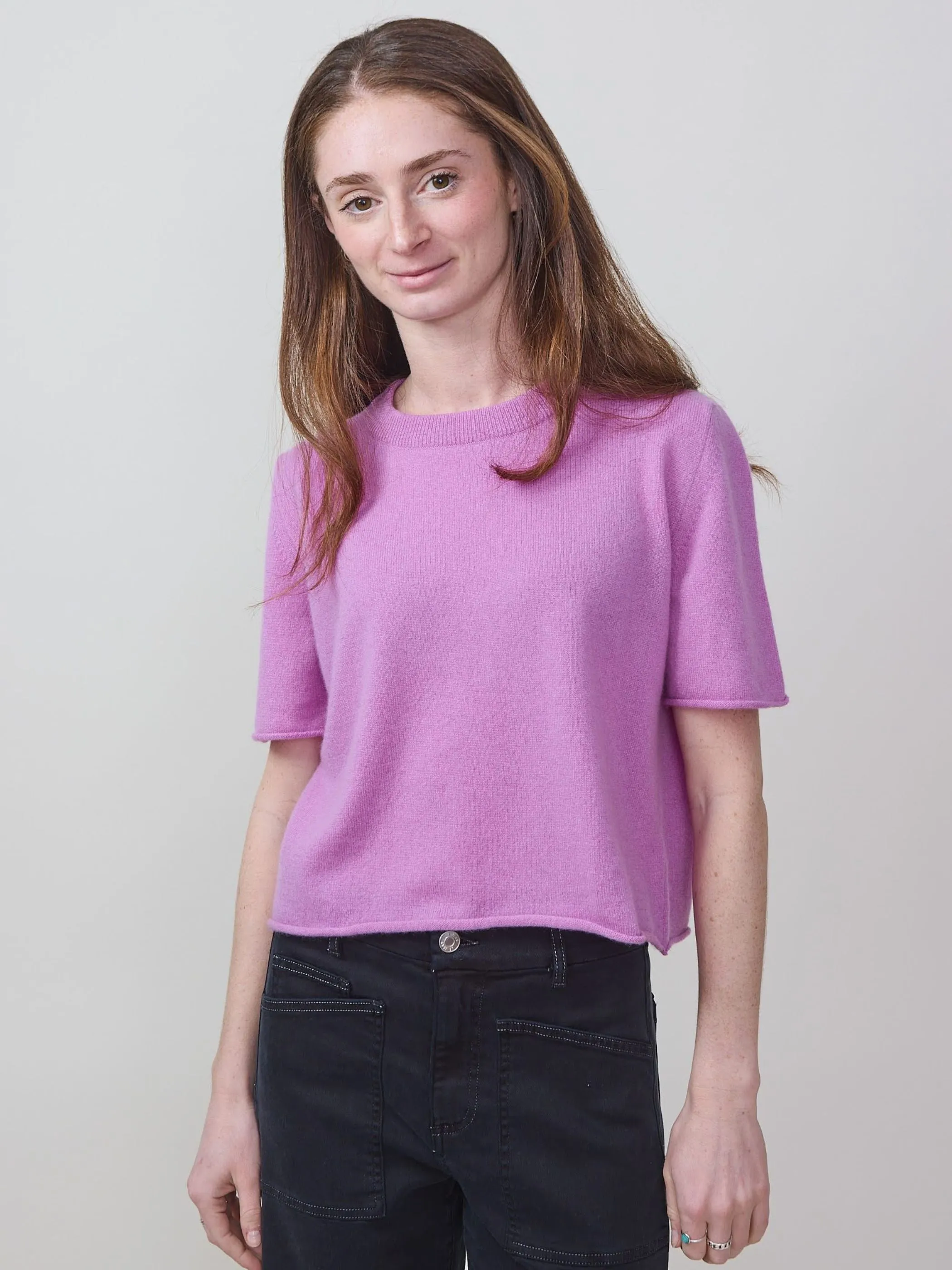 Short Sleeve Tee, Lilac