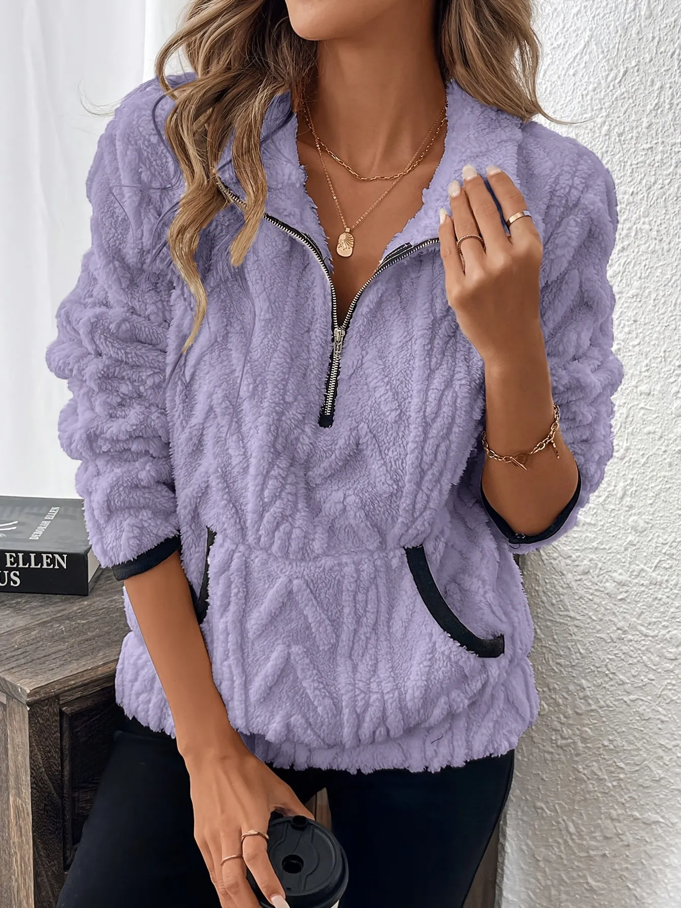 Sierra Luxe | Cozy Fuzzy Sweater