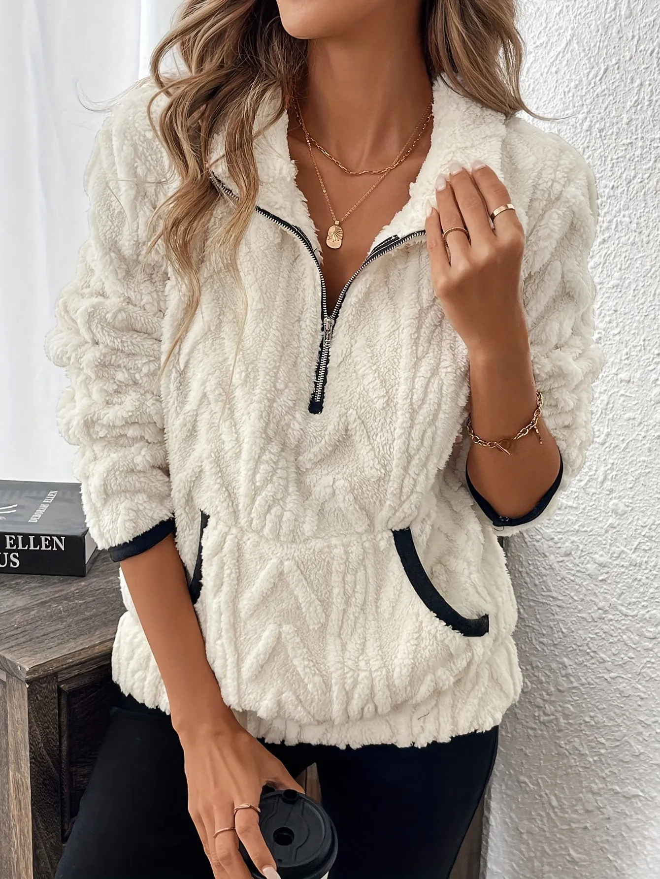 Sierra Luxe | Cozy Fuzzy Sweater