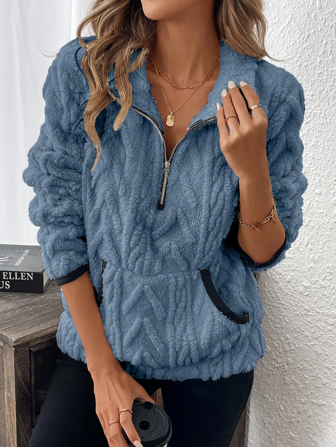 Sierra Luxe | Cozy Fuzzy Sweater