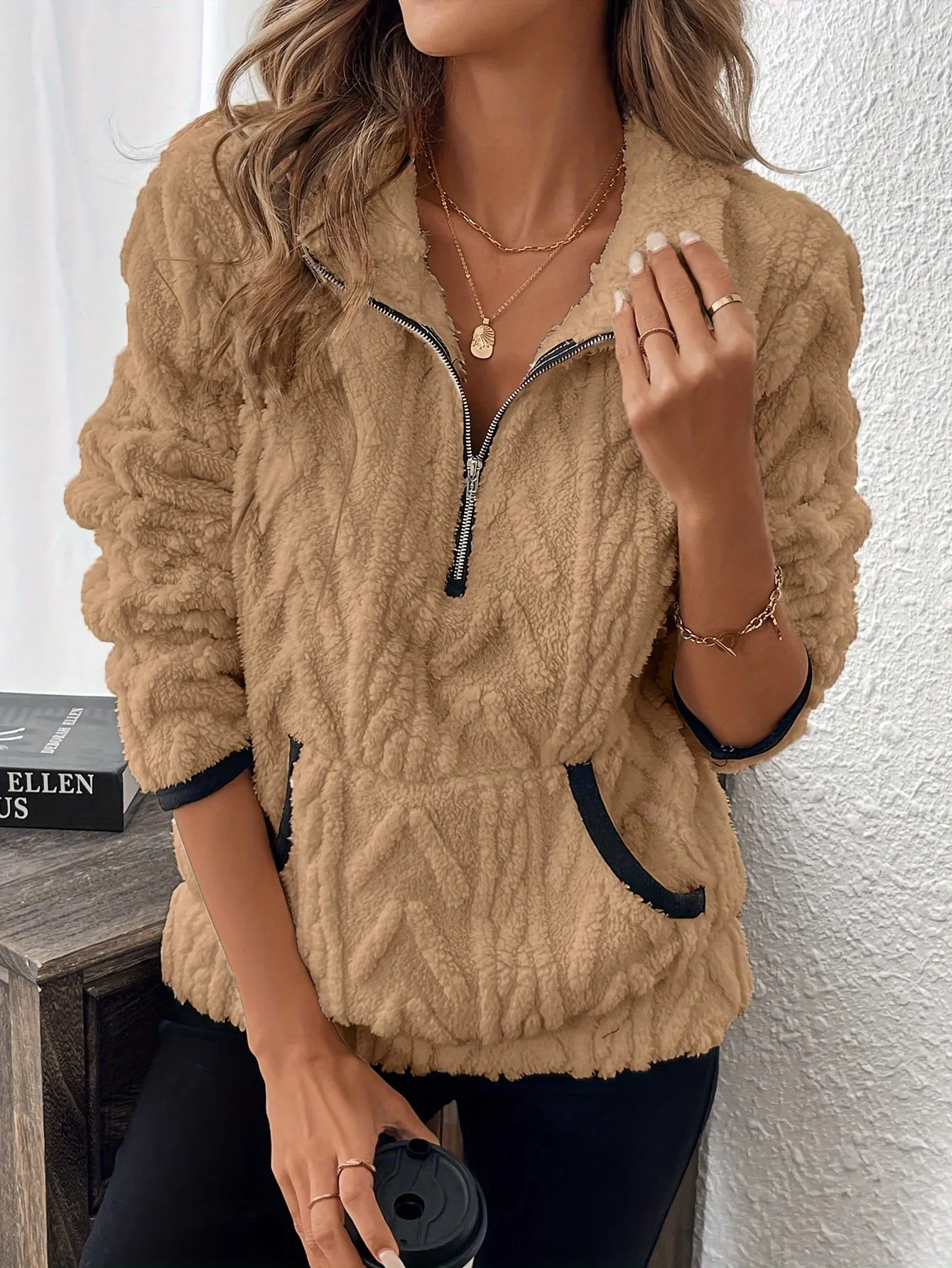 Sierra Luxe | Cozy Fuzzy Sweater