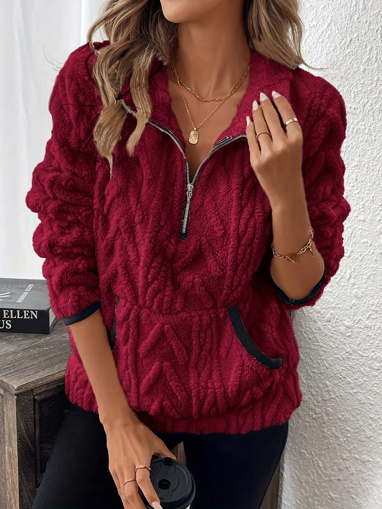 Sierra Luxe | Cozy Fuzzy Sweater