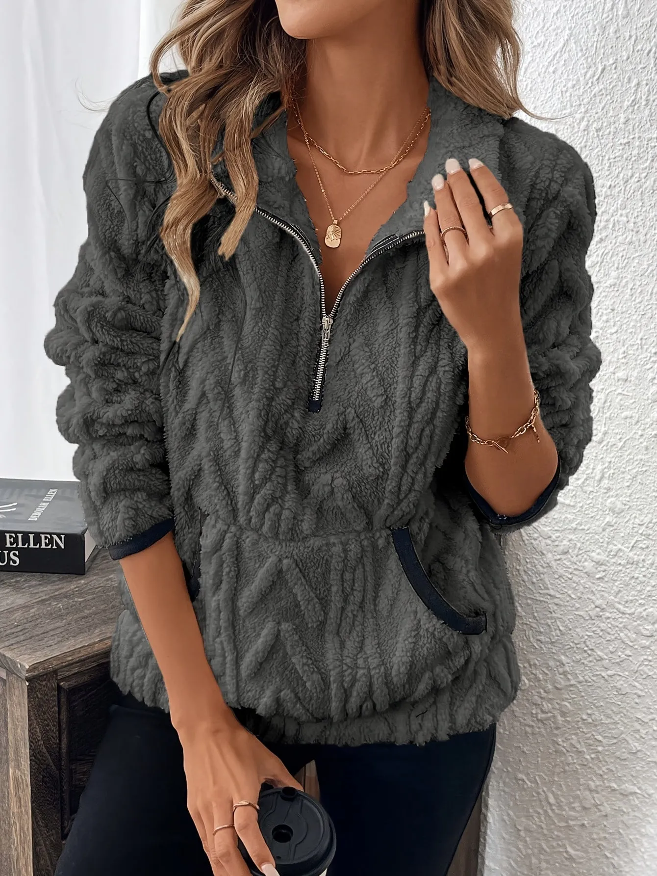 Sierra Luxe | Cozy Fuzzy Sweater